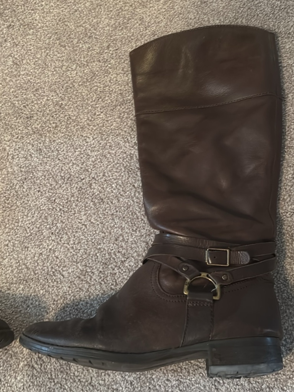 Ralph Lauren Leather Riding Boots, 7
